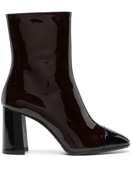  Carel Paris Donna 85mm Leather Ankle Boots - Brown 