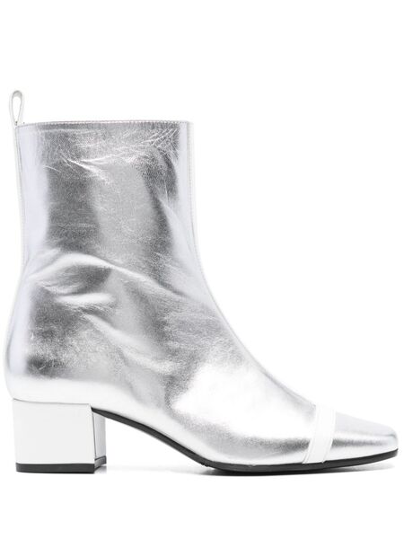  Carel Paris 40mm Audrey Boots - Silver 