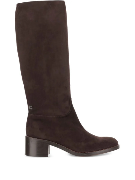  Carel Paris 50mm Brighton Suede Boots - Brown 