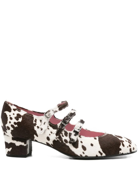  Carel Paris 40mm Kina Pumps - Brown 