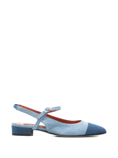  Carel Paris Oceano Flat Pumps - Blue 