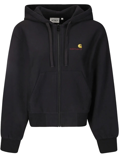  Carhartt Wip American Script Hoodie - Black 