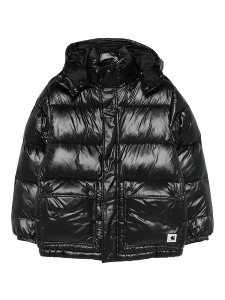 Carhartt Wip Benson Zip-up Puffer Jacket - Black 