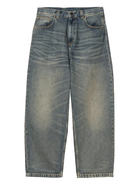  Carhartt Wip Brandon Washed Trousers - Blue 