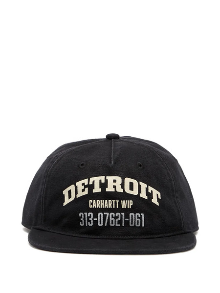  Carhartt Wip Detroit-logo Cap - Black 