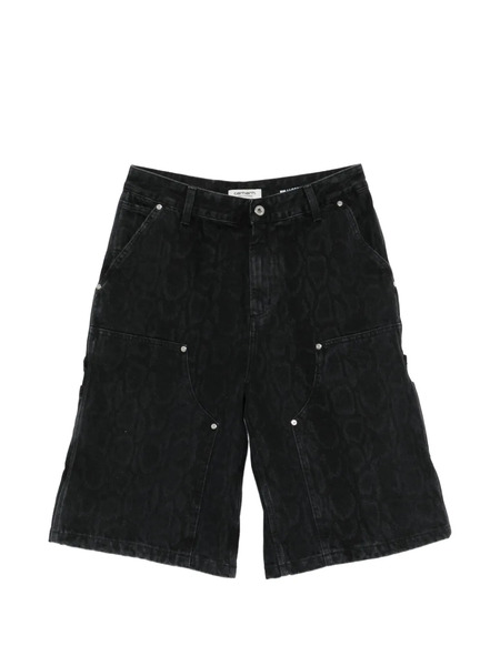  Carhartt Wip Double-knee Shorts - Black 