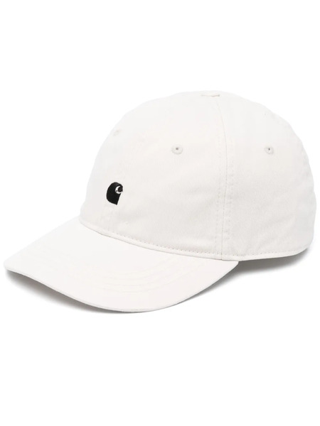  Carhartt Wip Embroidered-logo Cotton Cap - Neutrals 