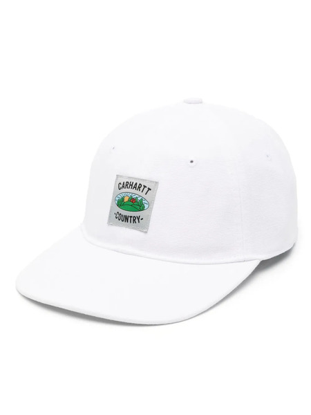  Carhartt Wip Field Logo-patch Cap - White 