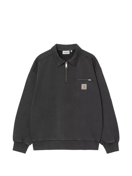  Carhartt Wip Half Zip Detroit Sweatshirt - Grey 