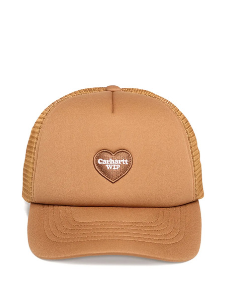  Carhartt Wip Heart-patch Trucker Cap - Brown 