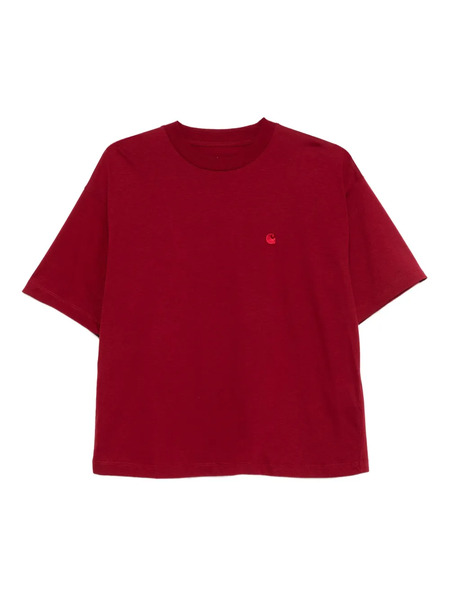  Carhartt Wip Logo-embroidered T-shirt 