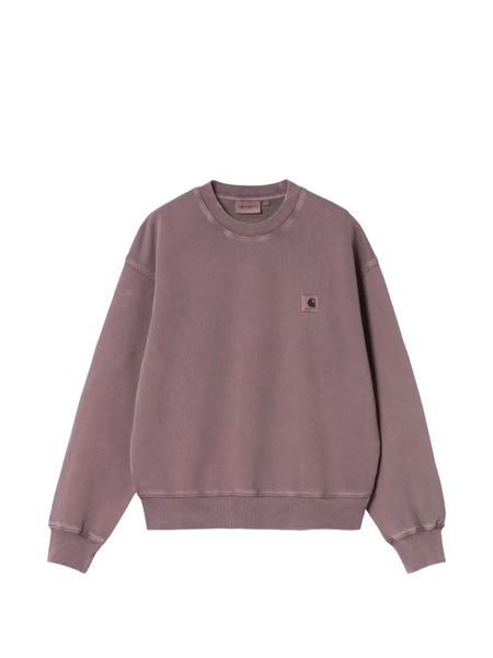  Carhartt Wip Logo Sweater - Purple 