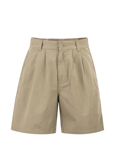  Carhartt Wip Marv Pleat Elasticated Shorts - Neutrals 