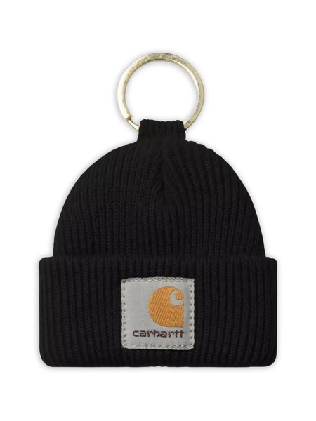  Carhartt Wip Mini Watch Hat Keychain - Black 
