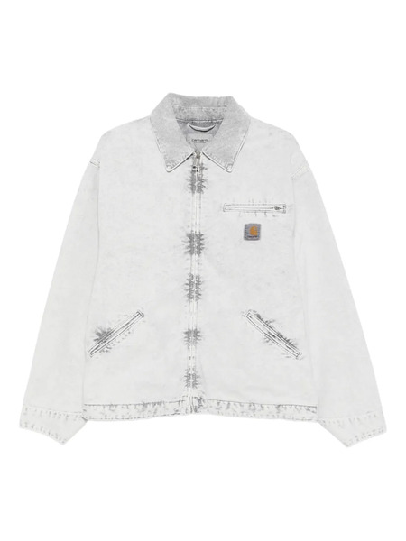  Carhartt Wip Og Detroit Organic-cotton Jacket - Grey 