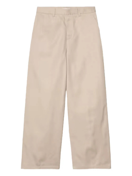  Carhartt Wip Omak Logo-patch Trousers - Neutrals 