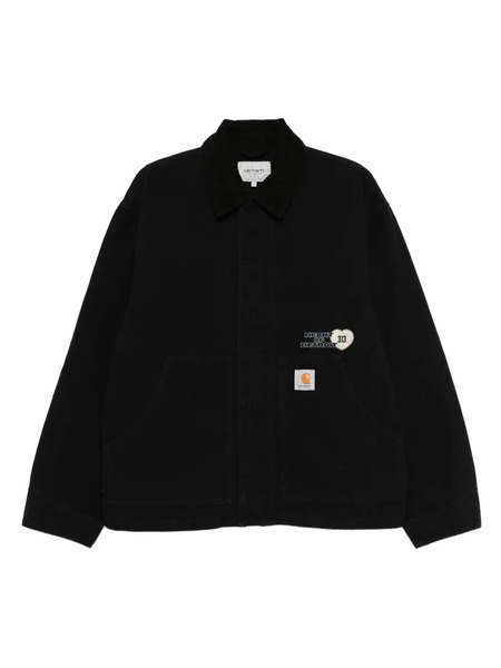  Carhartt Wip Organic-cotton Jacket - Black 