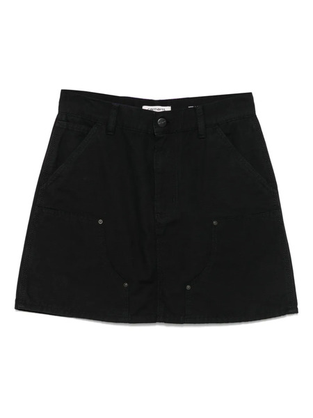  Carhartt Wip Patch-pocket Mini Skirt - Black 
