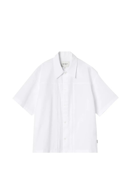  Carhartt Wip Pleated Shirt - White 