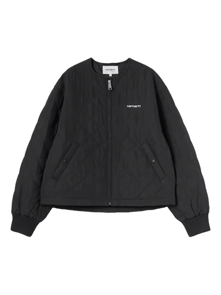  Carhartt Wip Quilted Buttoned Puffer Jacket - Black 