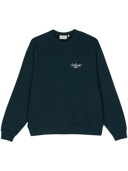  Carhartt Wip Signature Sweatshirt - Blue 