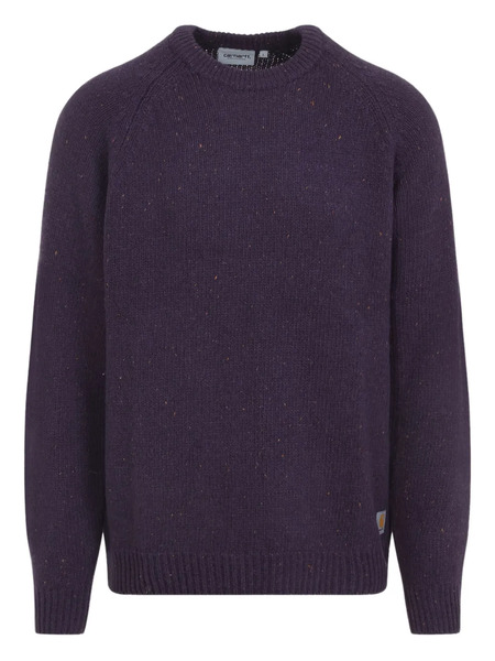  Carhartt Wip Speckled Raglan Sweater - Purple 
