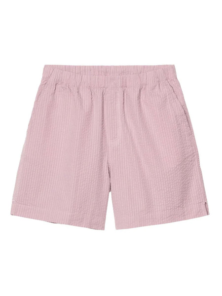  Carhartt Wip Textured Elastic-waist Shorts - Pink 