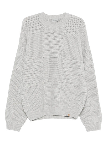 Carhartt Wip Textured Sweater - Grey 