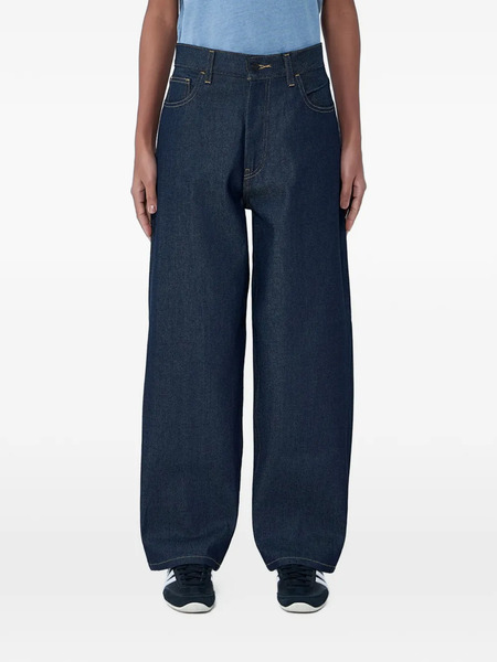 Carhartt Wip W' Brandon Five-pocket Wide-leg Trousers - Blue 