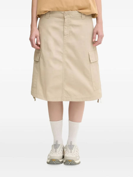  Carhartt Wip W' Kingston Cargo-pockets Midi Skirt - Neutrals 