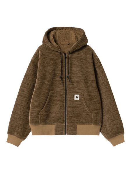  Carhartt Wip W' Og Active Zip-up Hoodie - Brown 