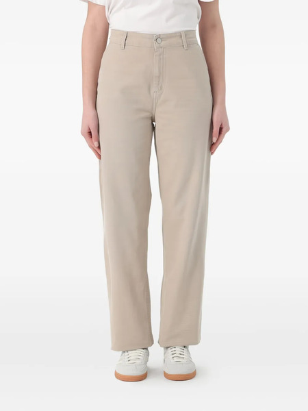  Carhartt Wip W' Pierce Cotton Trousers - Neutrals 