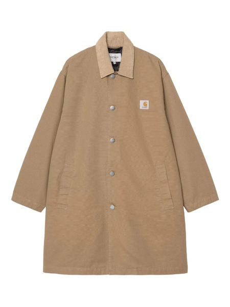  Carhartt Wip Webster Corduroy-collar Cotton Jacket - Neutrals 