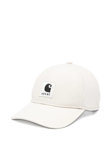  Carhartt Wip X Sacai Logo Hat - Neutrals 