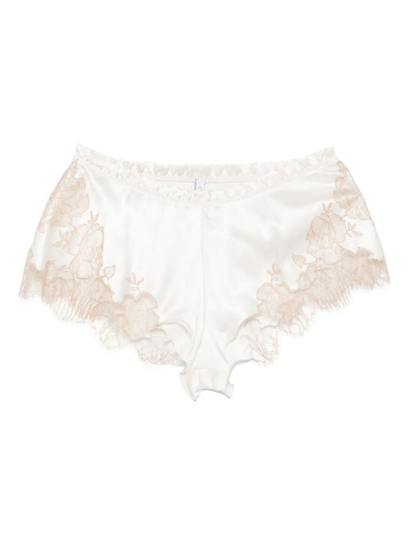  Carine Gilson Floaty Shorts - Neutrals 