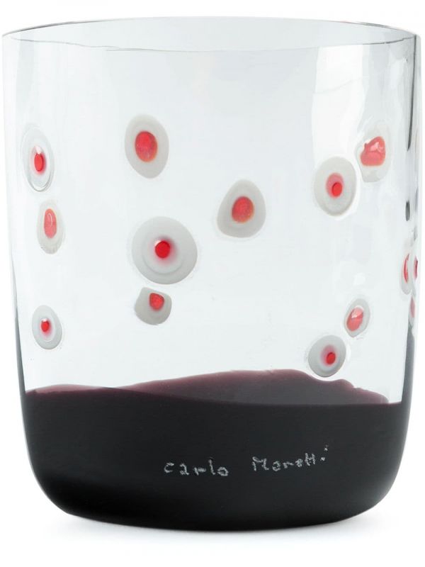  Carlo Moretti Spot Water Glass - Purple 
