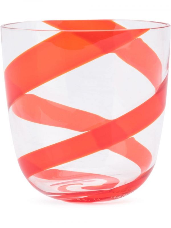  Carlo Moretti Striped Glass - Red 