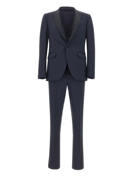  Carlo Pignatelli Button Three-piece Suit - Blue 