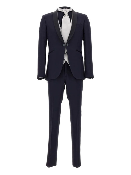  Carlo Pignatelli Three-piece Formal Suit - Blue 