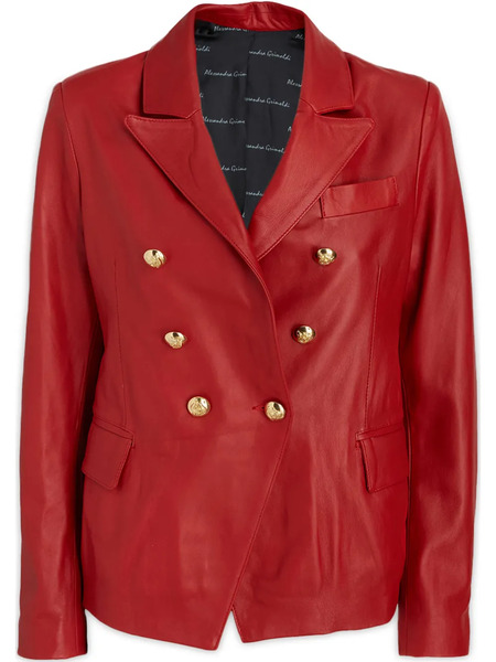  Carlotta 2001 Blazer-cut Jacket - Red 