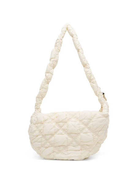  Carlyn Cozy Quilted Shoulder Bag - Neutrals 