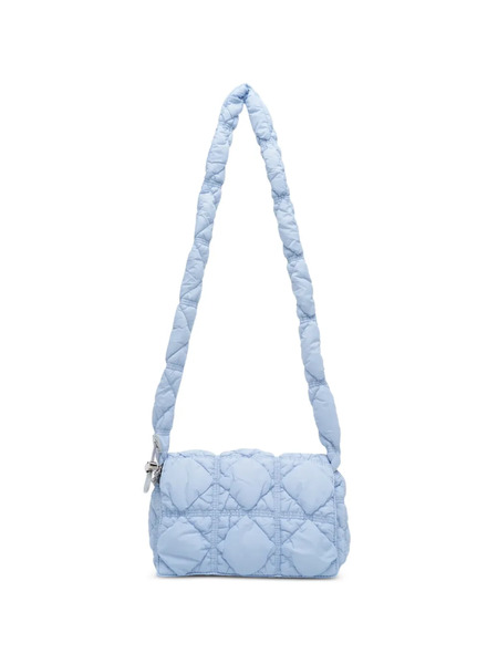  Carlyn Luke Quilted Cross Body Bag - Blue 