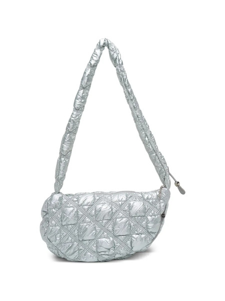  Carlyn Quilted Cross Body Bag - Silver 