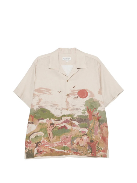 Carne Bollente Printed Shirt - Neutrals 