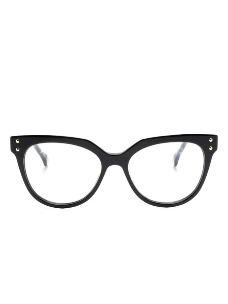  Carolina Herrera Butterfly-frame Glasses - Black 