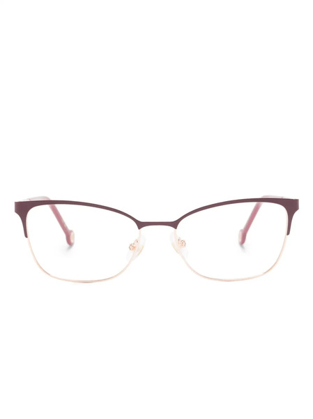  Carolina Herrera Butterfly-frame Glasses - Red 