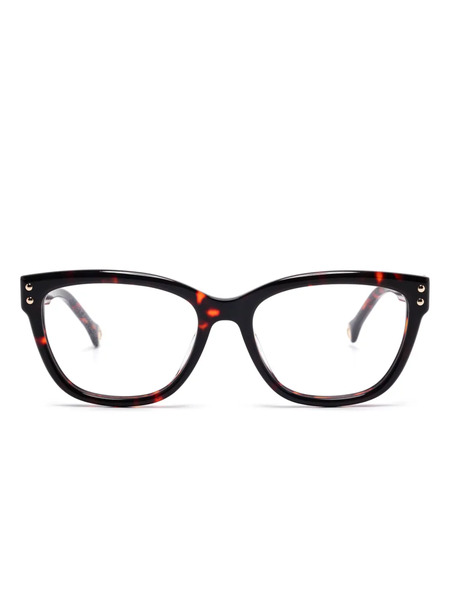  Carolina Herrera Cat Eye-frame Glasses - Brown 