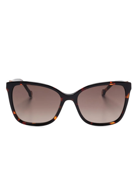  Carolina Herrera Cat-eye Sunglasses - Brown 