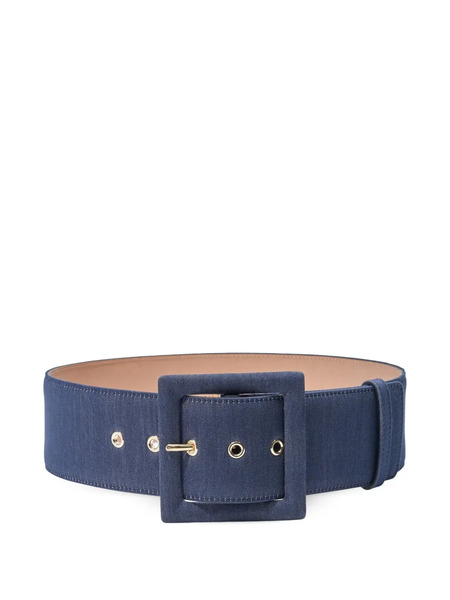  Carolina Herrera Denim Belt - Blue 
