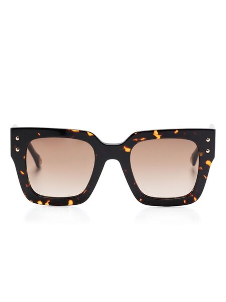  Carolina Herrera Oversize-frame Sunglasses - Brown 